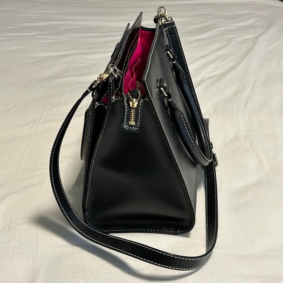 Kate Spade | Wellesley Durham Convertible Tote | Black - Picture 4 of 15